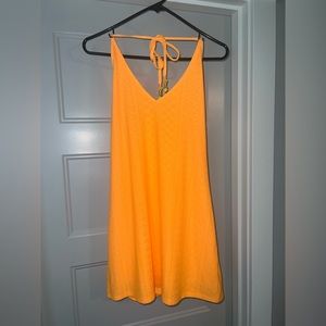 Brand new, Orange, Swim cover up, Summer dress.